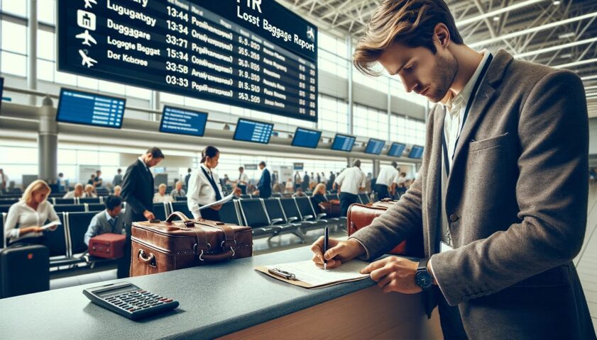 compilazione modulo PIR aeroporto Fiumicino Roma